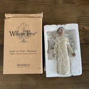 Willow Tree Angel of Grace Figurine - Cream and Brown